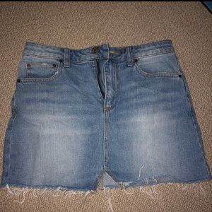 urban jean skirt
